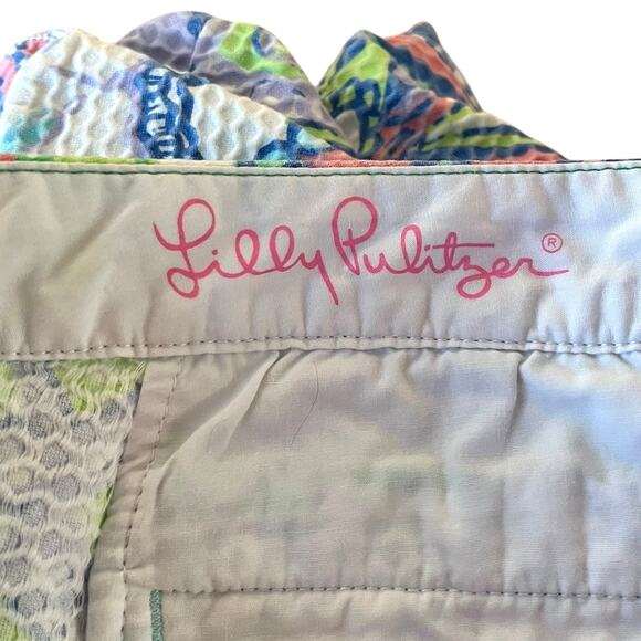 Lilly Pulitzer Buttercup Short in Conch Republic Print Scalloped Hem Women's 0 - Picture 3 of 6